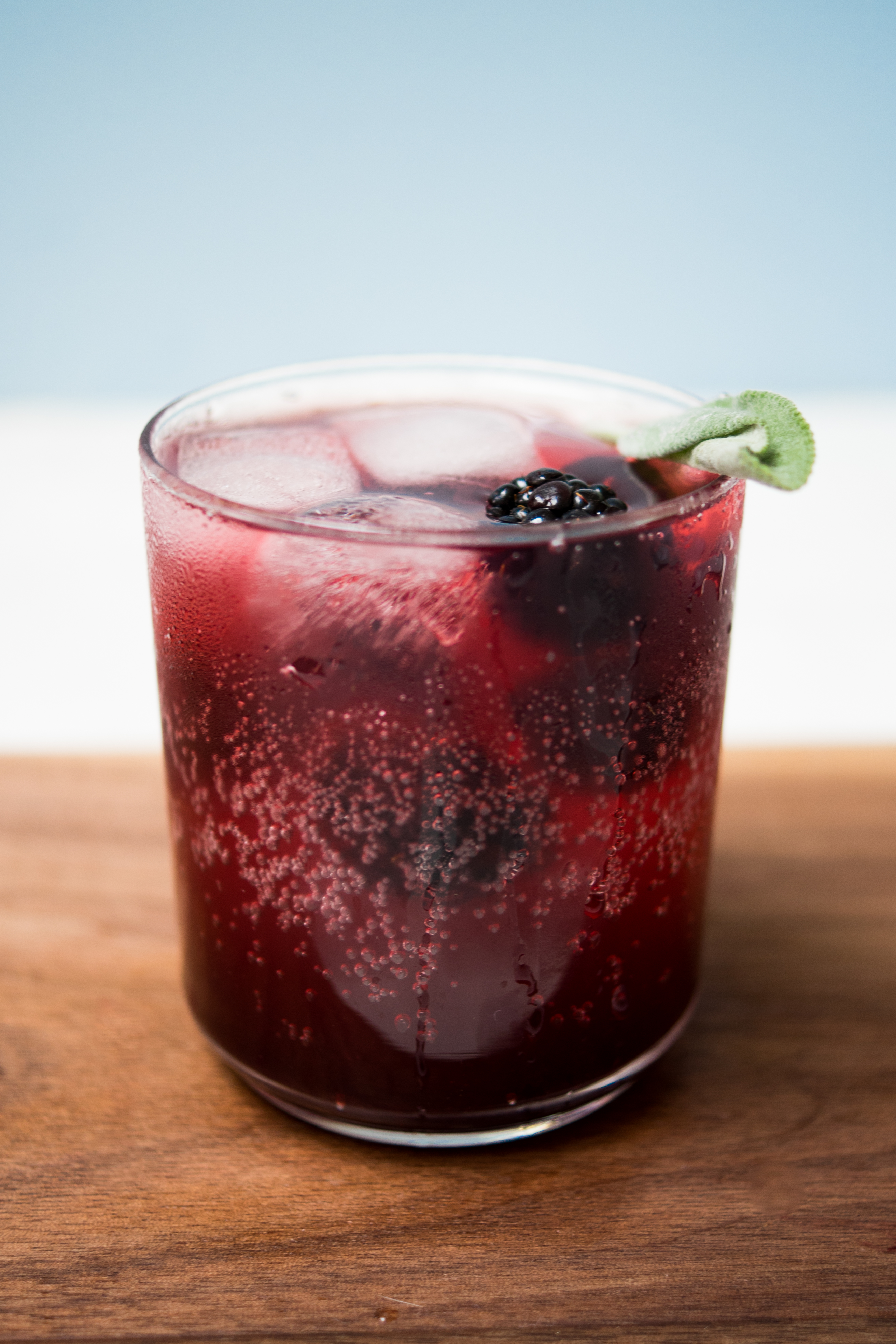Blackberry Sage Soda | TENDING the TABLE