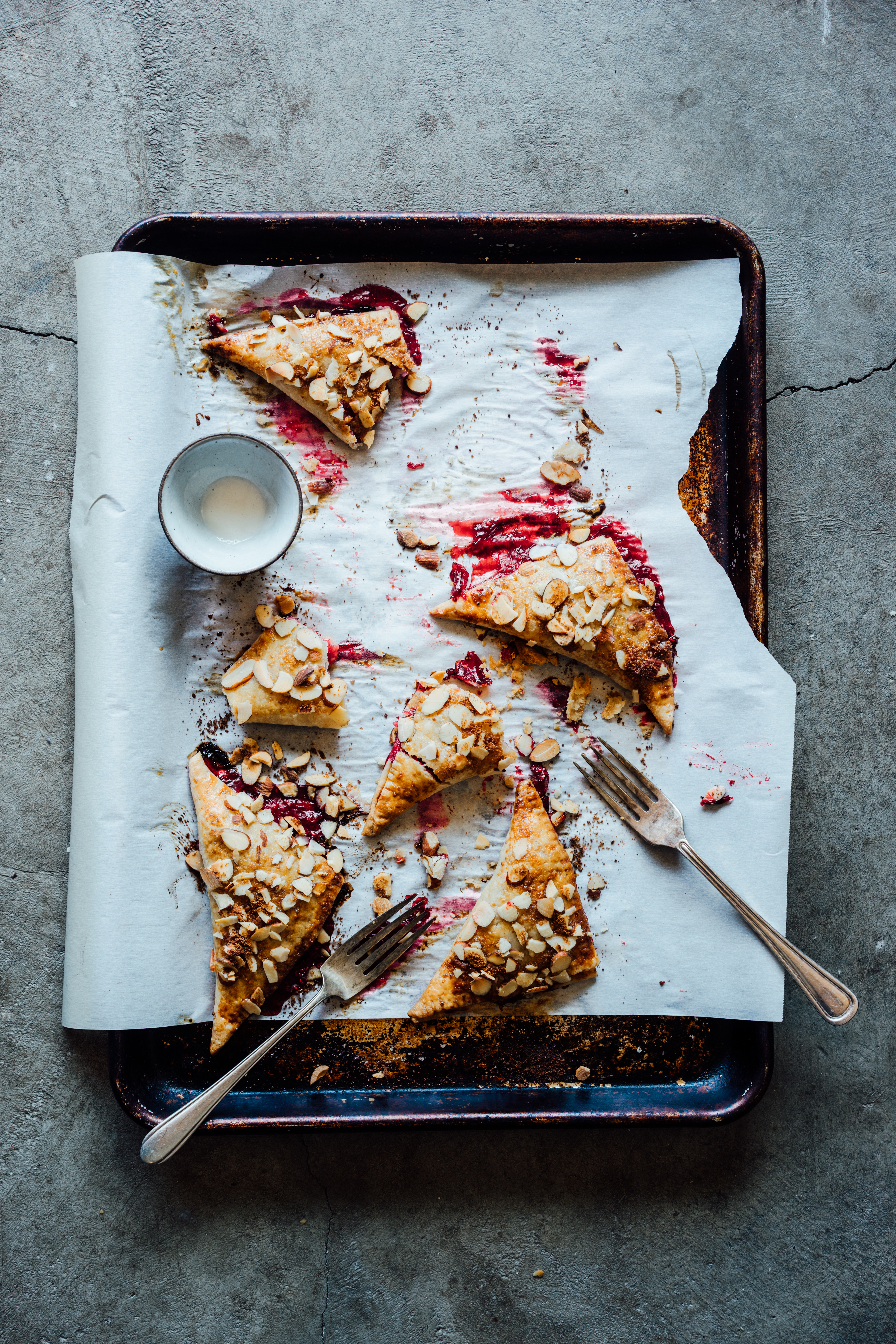 Peach and Raspberry Turnovers | TENDING the TABLE
